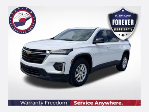 White 2023 Chevrolet Traverse LS for sale in Pensacola, FL