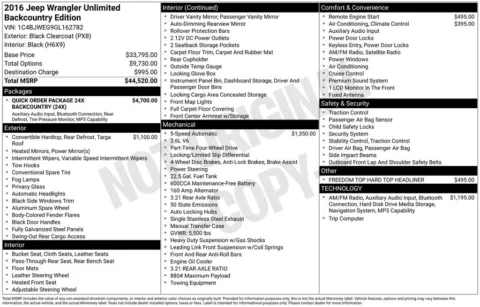 Black 2016 Jeep Wrangler Unlimited Sahara for sale in Pensacola, FL