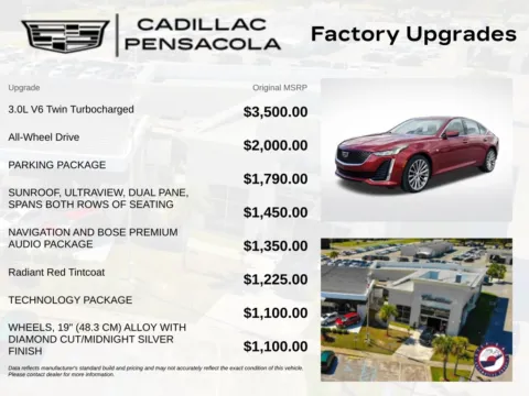 Another view of 2023 Cadillac CT5 Premium Luxury for sale in Pensacola, FL at Pensacola Used Cars