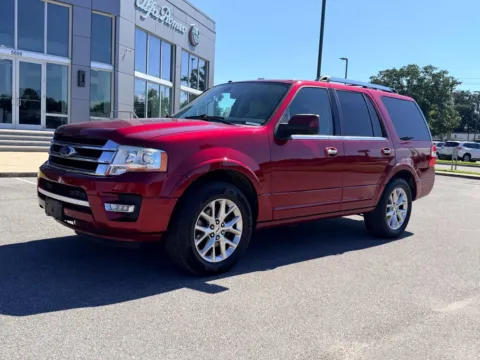 Red 2017 Ford Expedition Limited for sale in Pensacola, FL