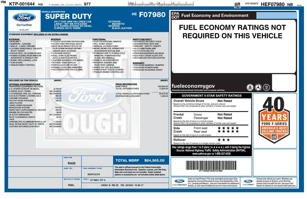 2017 Ford F-250SD Lariat for sale in Pensacola, FL
