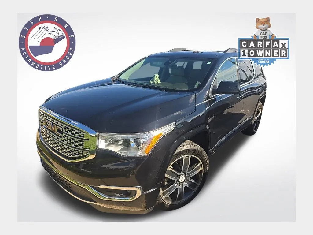 Black 2018 GMC Acadia Denali for sale in Pensacola, FL