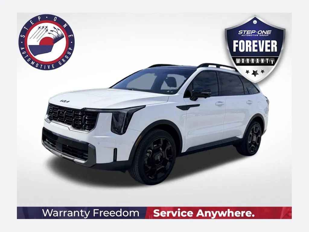 White 2024 Kia Sorento X-Line SX Prestige for sale in Pensacola, FL