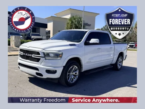 White 2022 Ram 1500 Laramie for sale in Pensacola, FL