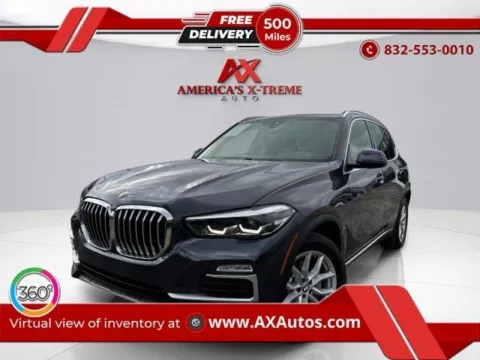 Gray 2021 BMW X5 xDrive40i for sale in Houston, TX