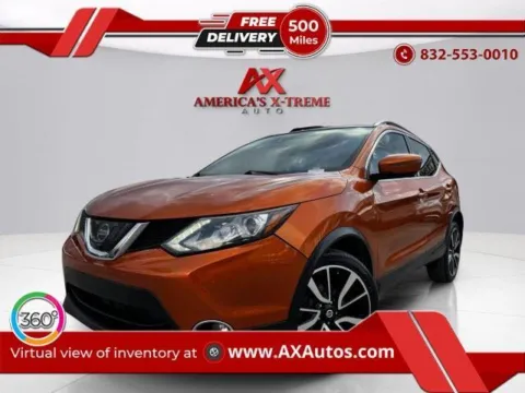 Orange 2017 Nissan Rogue Sport SL for sale in Houston, TX