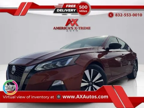 Orange 2020 Nissan Altima 2.5 SR for sale in Houston, TX