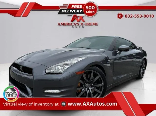 Silver 2013 Nissan GT-R Premium for sale in Houston, TX