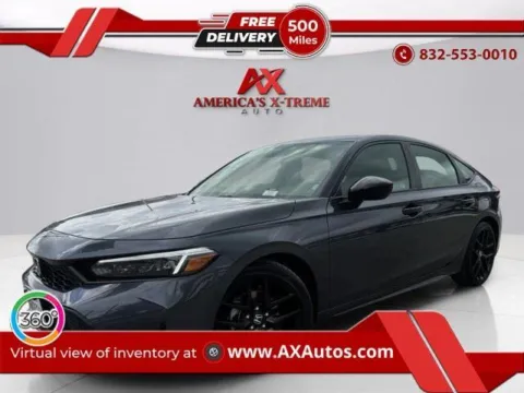 Gray 2026 Honda Civic Hatchback Sport for sale in Houston, TX