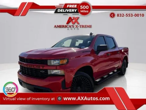 Red 2022 Chevrolet Silverado 1500 LTD Custom for sale in Houston, TX