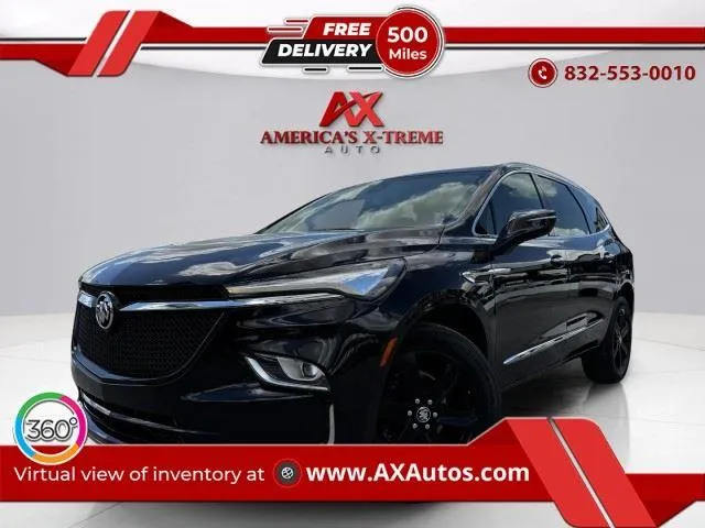 Black 2023 Buick Enclave Essence for sale in Houston, TX