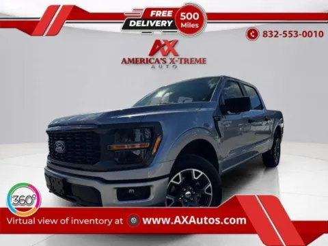 Silver 2024 Ford F-150 STX for sale in Houston, TX
