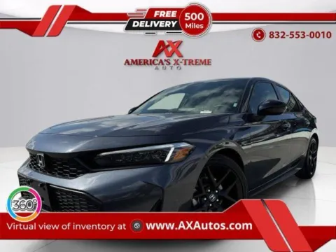 Gray 2026 Honda Civic Hatchback Sport for sale in Houston, TX