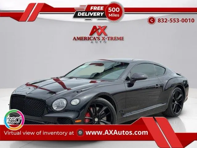 Black 2020 Bentley Continental GT for sale in Houston, TX