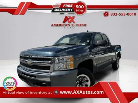 Gray 2009 Chevrolet Silverado 1500 LS for sale in Houston, TX