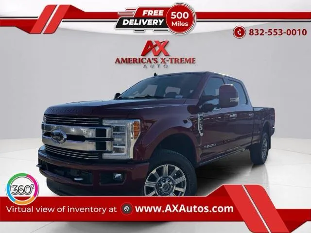 Red 2019 Ford Super Duty F-350 Limited for sale in Houston, TX