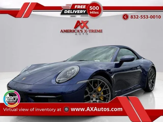 Blue 2024 Porsche 911 Carrera for sale in Houston, TX