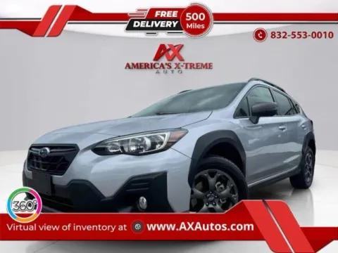 Silver 2021 Subaru Crosstrek Sport for sale in Houston, TX
