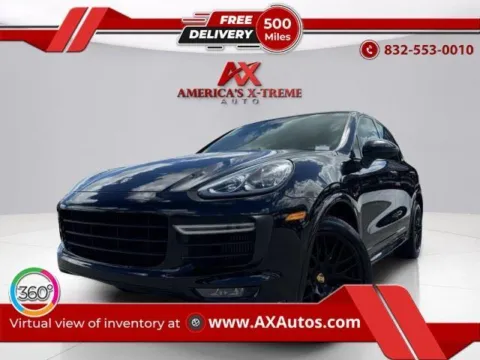Black 2017 Porsche Cayenne GTS for sale in Houston, TX