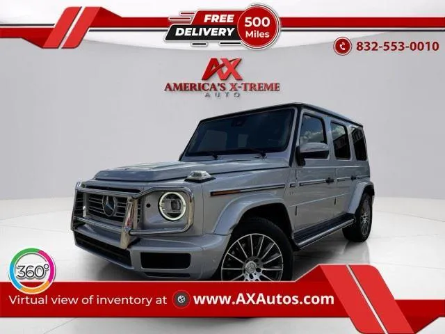 Silver 2019 Mercedes-Benz G-Class G 550 for sale in Houston, TX
