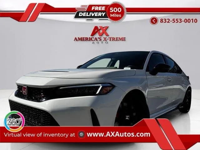 White 2025 Honda Civic Type R for sale in Houston, TX