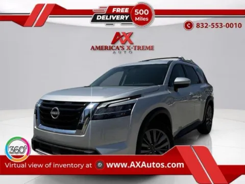 Silver 2023 Nissan Pathfinder SL for sale in Houston, TX