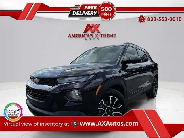 Black 2022 Chevrolet Trailblazer ACTIV for sale in Houston, TX