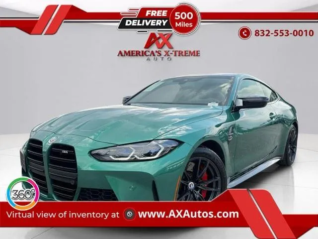 Green 2023 BMW M4 Coupe for sale in Houston, TX