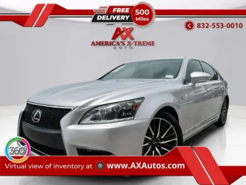 Silver 2014 Lexus LS 460 Luxury Sedan for sale in Houston, TX