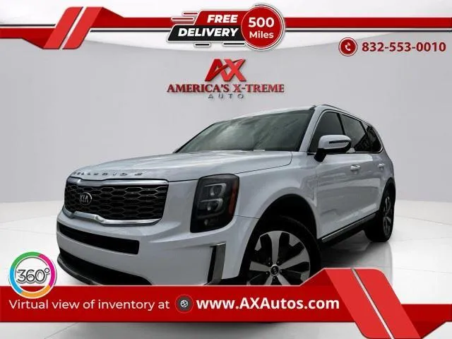 White 2021 Kia Telluride EX for sale in Houston, TX