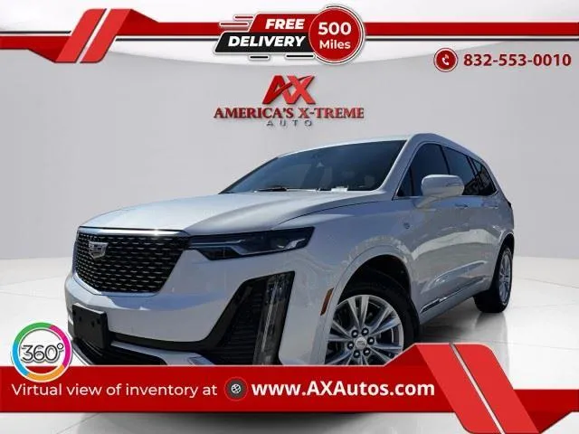White 2023 Cadillac XT6 FWD Luxury for sale in Houston, TX