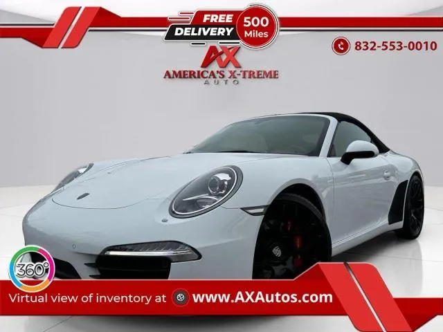 White 2013 Porsche 911 Carrera S for sale in Houston, TX