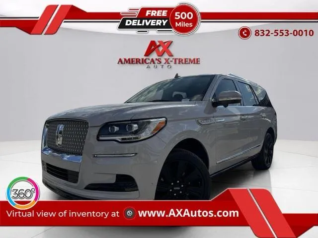 White 2023 Lincoln Navigator Reserve for sale in Houston, TX