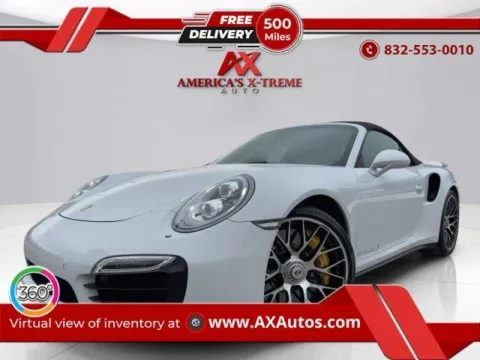 Black 2016 Porsche 911 Turbo for sale in Houston, TX