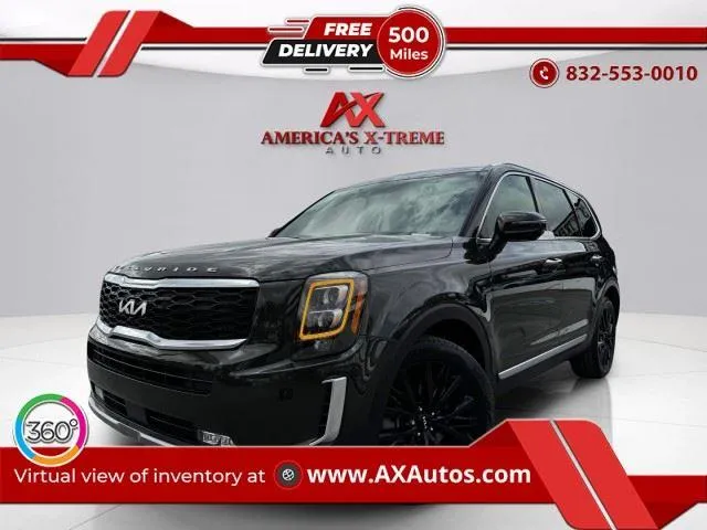 Green 2022 Kia Telluride SX for sale in Houston, TX