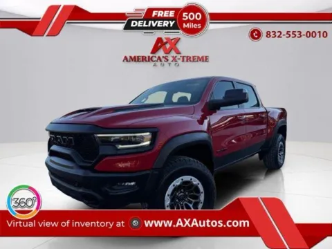Red 2021 Ram 1500 TRX for sale in Houston, TX