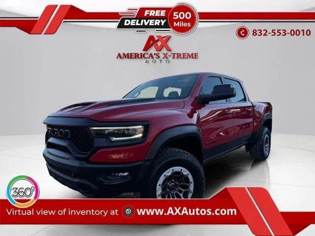 Red 2021 Ram 1500 TRX for sale in Houston, TX