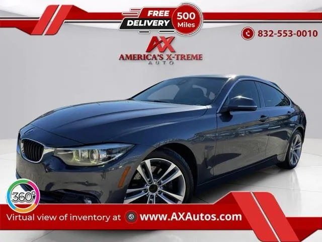 Gray 2019 BMW 4 Series 430i for sale in Houston, TX