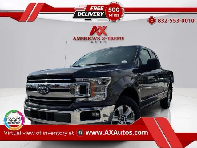 Gray 2018 Ford F-150 XLT for sale in Houston, TX