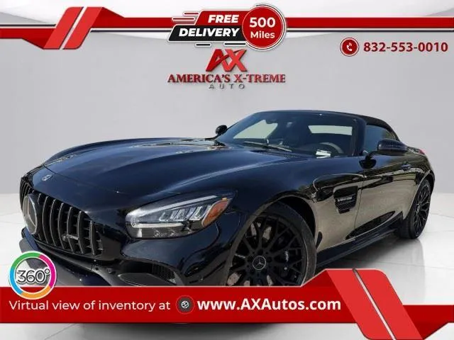 Black 2021 Mercedes-Benz AMG GT for sale in Houston, TX