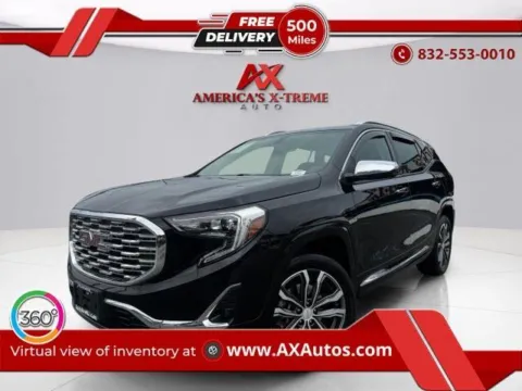 Black 2019 GMC Terrain Denali for sale in Houston, TX