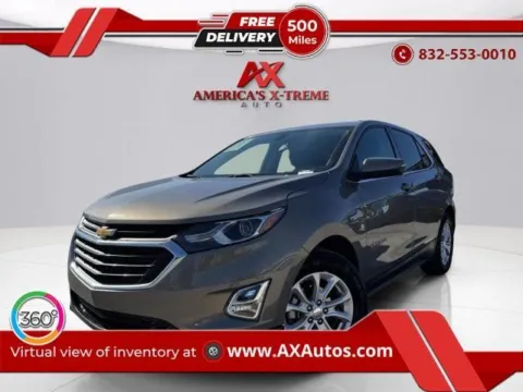 Gray 2018 Chevrolet Equinox LT for sale in Houston, TX