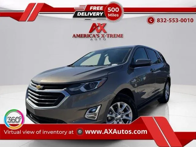 Gray 2018 Chevrolet Equinox LT for sale in Houston, TX