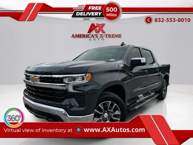 Gray 2025 Chevrolet Silverado 1500 LT for sale in Houston, TX