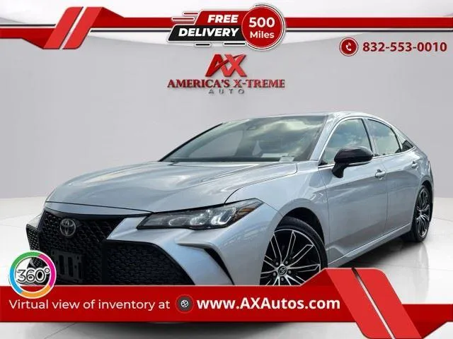 Silver 2019 Toyota Avalon XSE for sale in Houston, TX