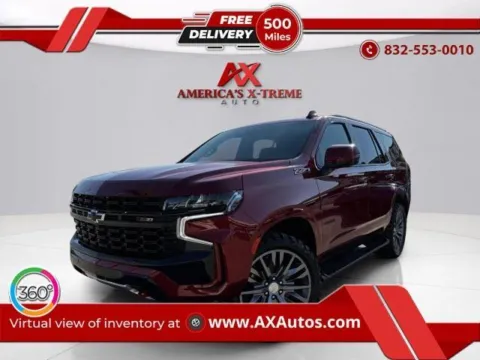 Red 2023 Chevrolet Tahoe Z71 for sale in Houston, TX