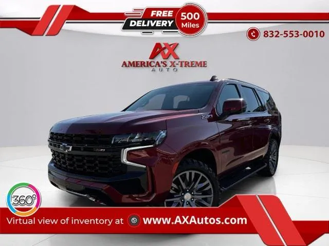 Red 2023 Chevrolet Tahoe Z71 for sale in Houston, TX