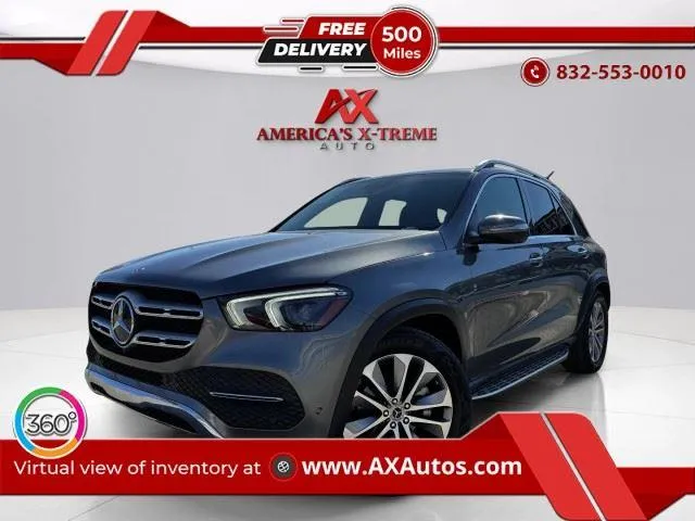Gray 2022 Mercedes-Benz GLE 350 for sale in Houston, TX