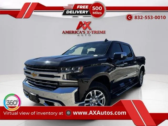 Black 2020 Chevrolet Silverado 1500 LTZ for sale in Houston, TX