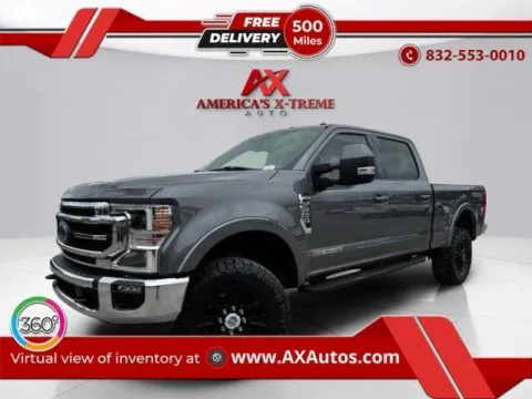 Gray 2022 Ford Super Duty F-250 SRW LARIAT for sale in Houston, TX